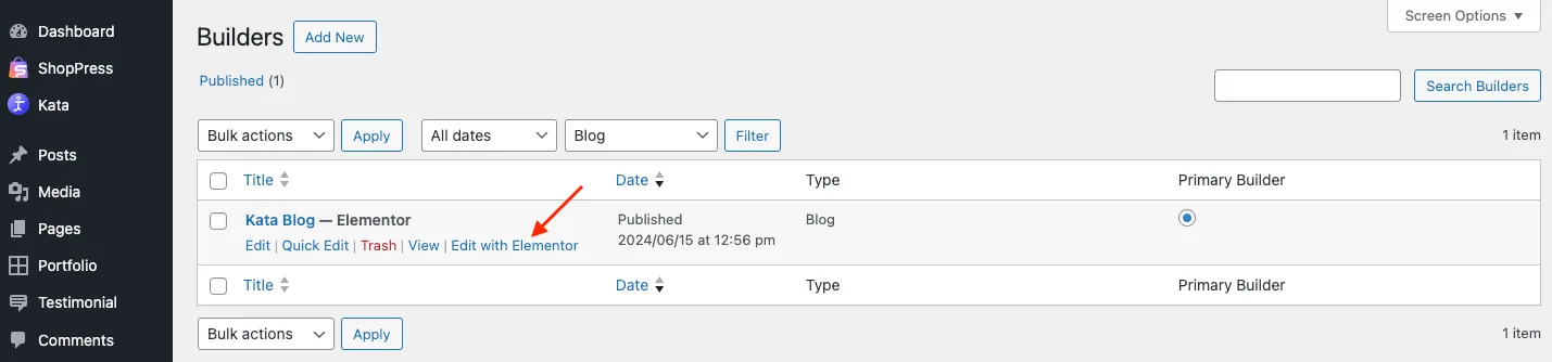 Blog Builder