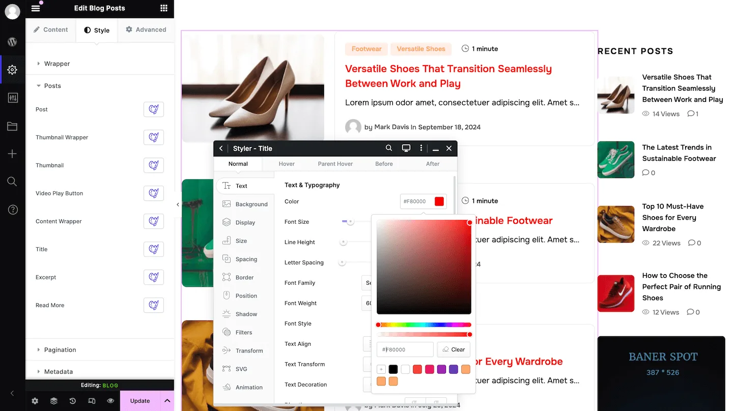 Blog Builder