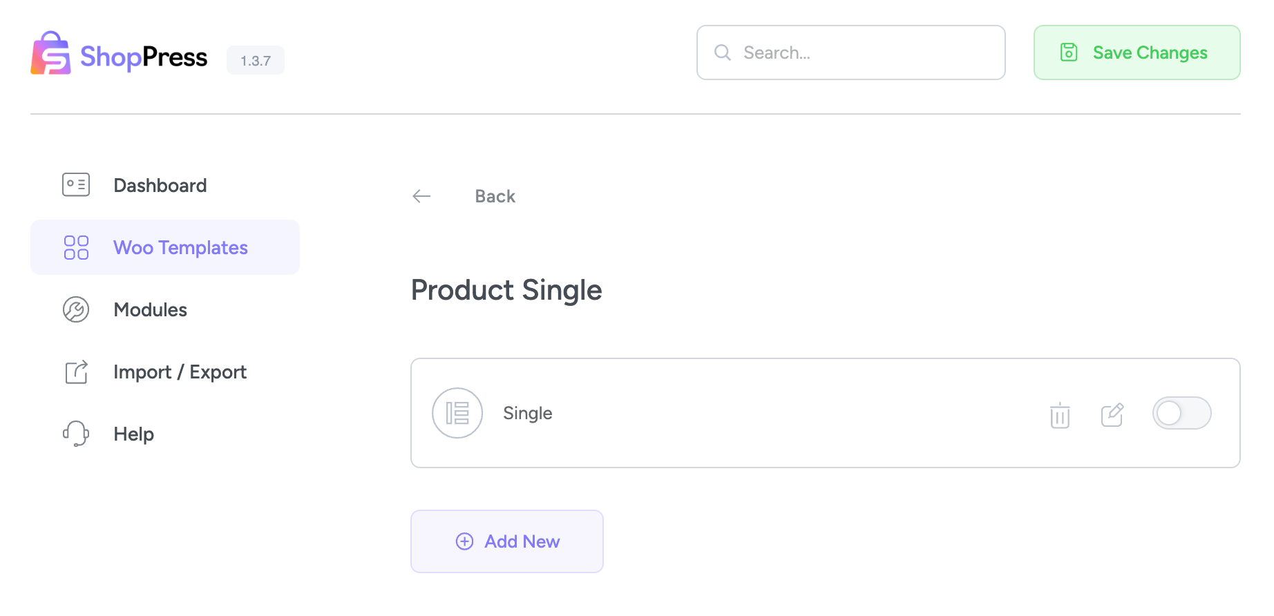 WooCommerce Single Product Page