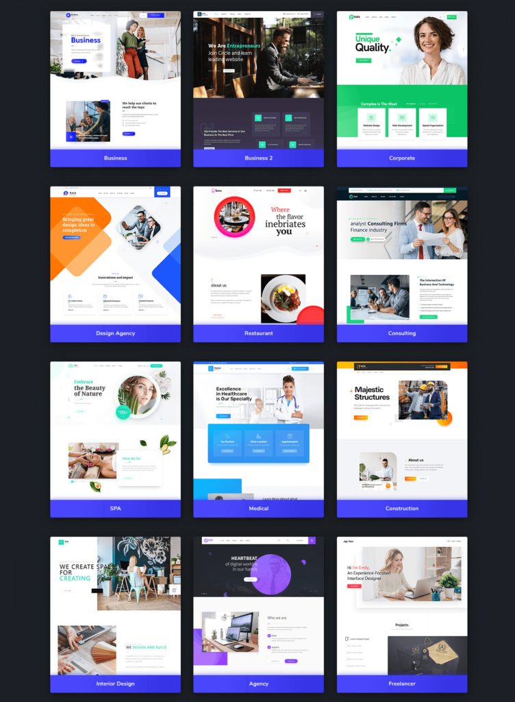 Kata Premium WordPress Theme Demos