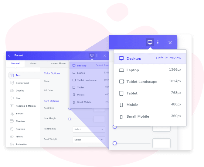 Kata Theme Responsive Controls