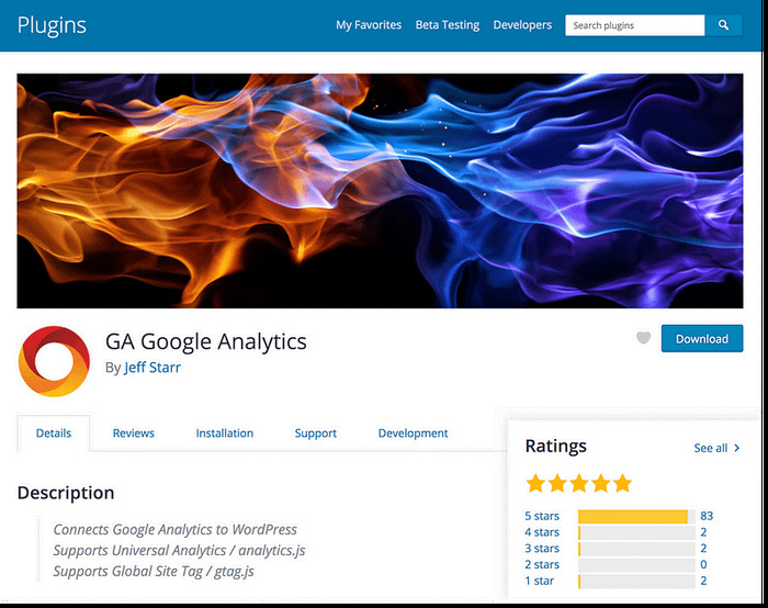 GA Google Analytics