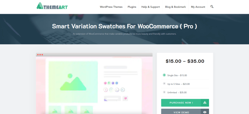 Smart Variation Swatches for WooCommerce
