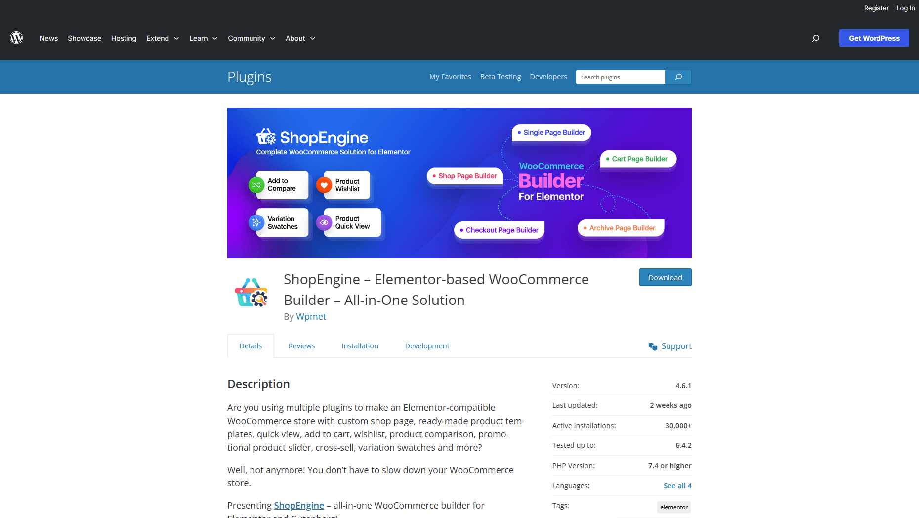 ShopEngine for WooCommerce (Free & Premium)