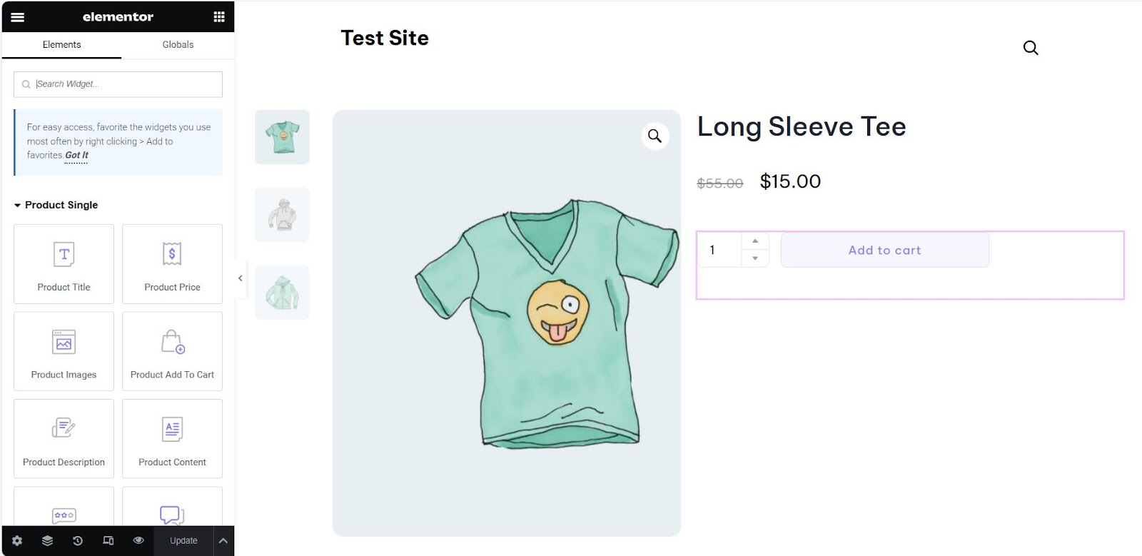 Customize WooCommerce Product Quick View Using Elementor 41