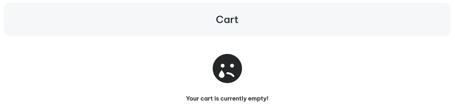 Custom WooCommerce Empty Cart Page Without Plugin