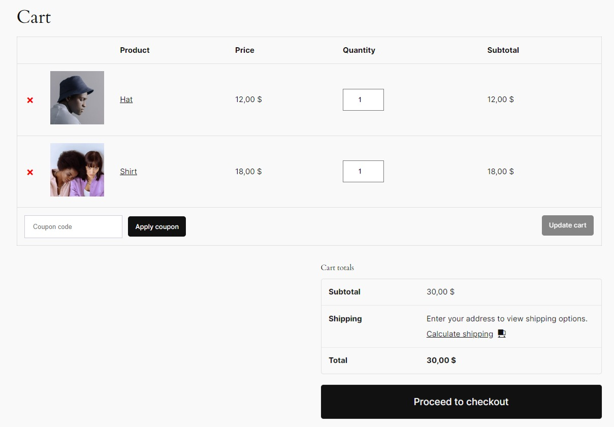 How to Customize WooCommerce Cart Page 41