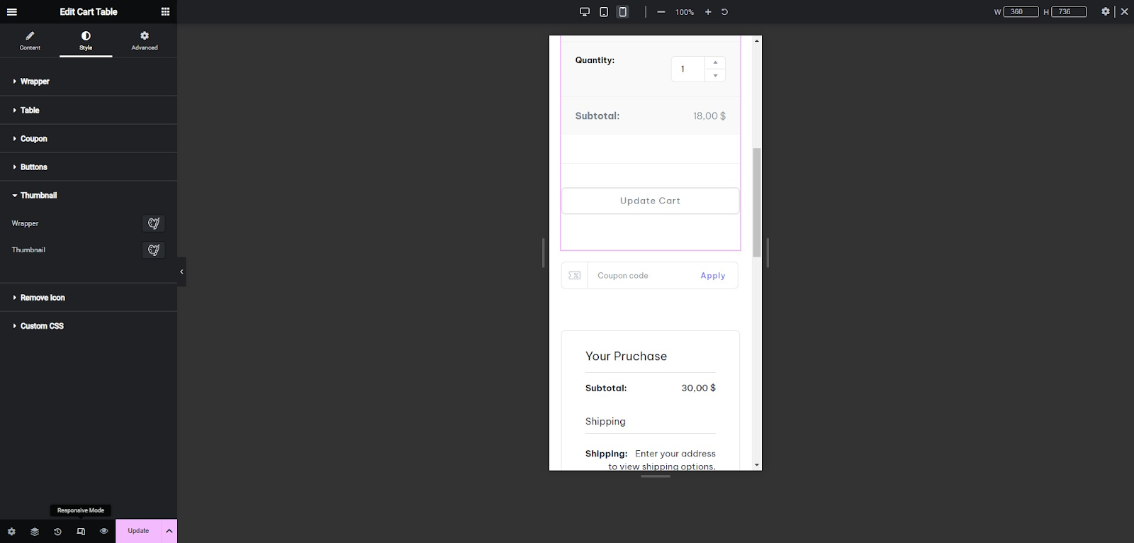 How to Customize WooCommerce Cart Page 27