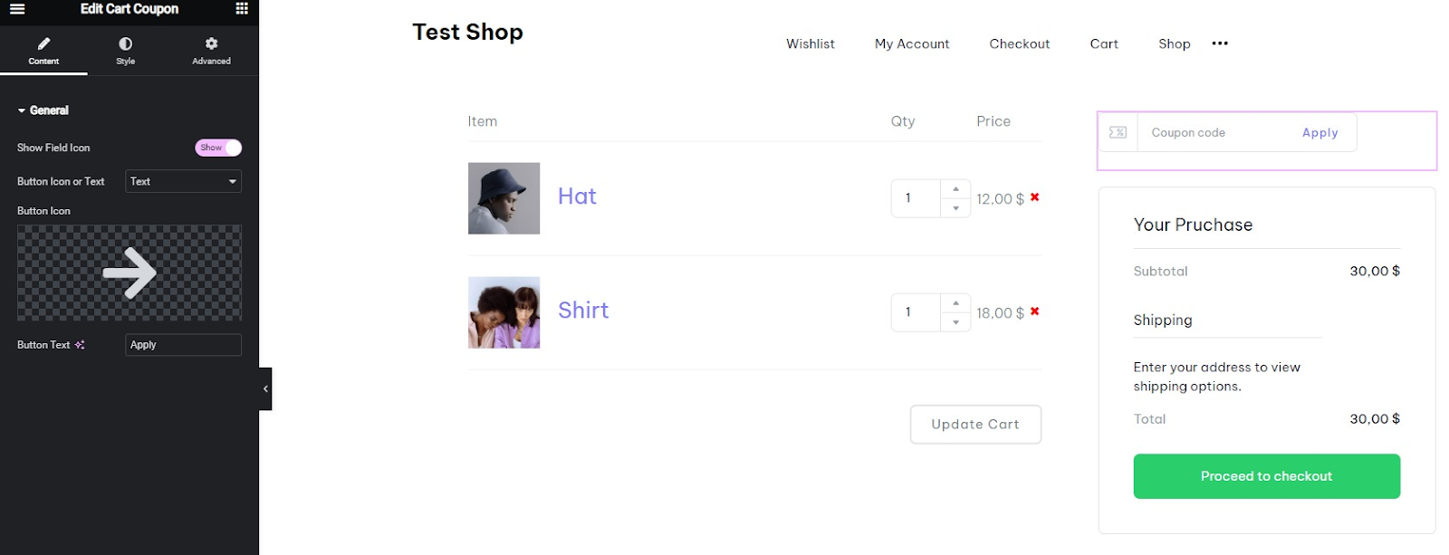How to Customize WooCommerce Cart Page 24