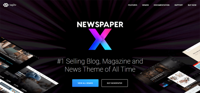 Newspaper X WordPress Theme
