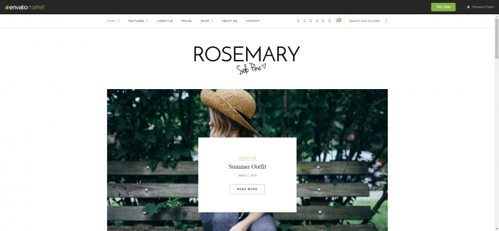 Rosemary WordPress Theme